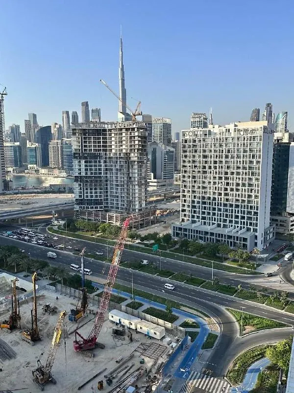 Modern Private Hostel Room Near Business Bay Downtown Dubai Privat bolig